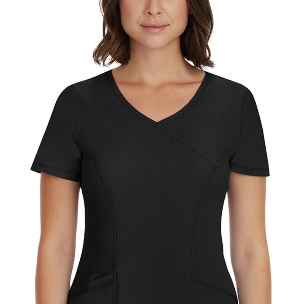 Healing Hands Black Fitted Short Sleeve Tee